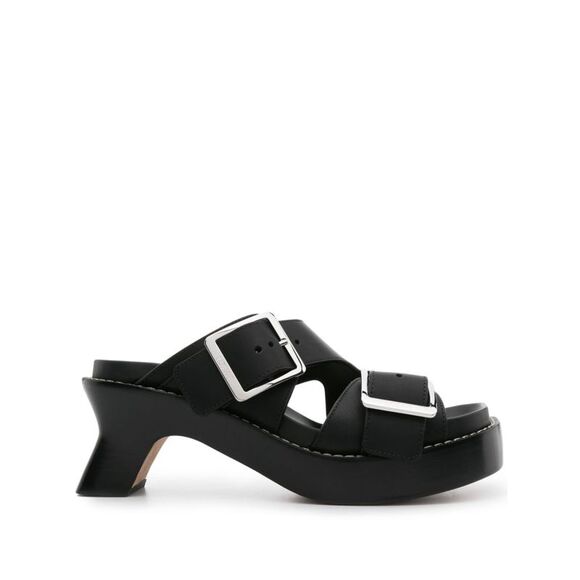 Loewe Women Ease Leather Sandals